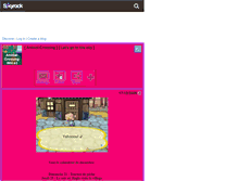 Tablet Screenshot of animal-crossing-wiii-x3.skyrock.com