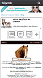 Mobile Screenshot of gif-cheval.skyrock.com