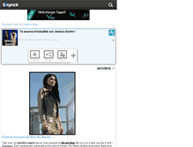 Tablet Screenshot of jessica-gossip.skyrock.com