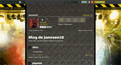 Desktop Screenshot of janssen16.skyrock.com