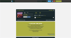 Desktop Screenshot of i-love-big-time-rush.skyrock.com