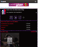 Tablet Screenshot of damien-vanni-officiel.skyrock.com