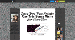 Desktop Screenshot of cansudere.skyrock.com