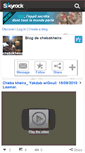 Mobile Screenshot of chebakheira.skyrock.com