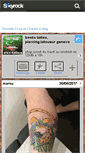 Mobile Screenshot of alex-tattoo.skyrock.com