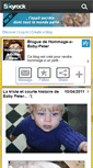 Mobile Screenshot of hommage-a-baby-peter.skyrock.com