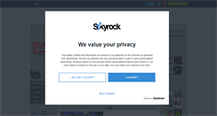 Desktop Screenshot of boby138.skyrock.com