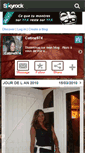 Mobile Screenshot of catine974.skyrock.com