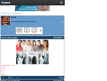 Tablet Screenshot of friends-fans.skyrock.com