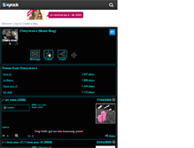 Tablet Screenshot of chery-love-x.skyrock.com