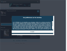 Tablet Screenshot of jusdefruit21.skyrock.com