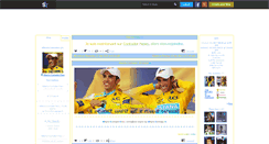 Desktop Screenshot of alberto-contador-fans.skyrock.com