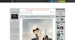 Desktop Screenshot of ladygagaofficiel.skyrock.com