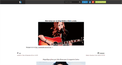 Desktop Screenshot of ddlovato.skyrock.com