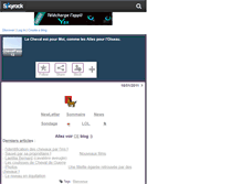 Tablet Screenshot of chevalpassion-13.skyrock.com