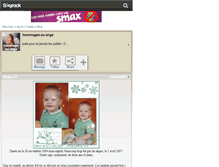 Tablet Screenshot of hommage-au-ange.skyrock.com