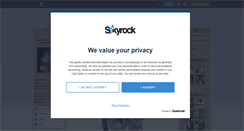 Desktop Screenshot of oxxyzen27.skyrock.com