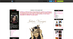 Desktop Screenshot of julietavenegas.skyrock.com