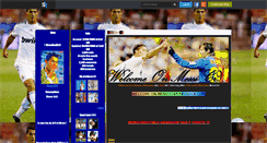 Desktop Screenshot of messi-cr9.skyrock.com