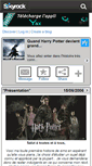 Mobile Screenshot of harrypottersims7.skyrock.com