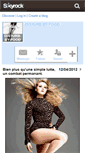 Mobile Screenshot of disturb-by-food.skyrock.com