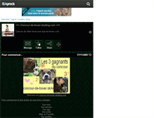Tablet Screenshot of concour-de-boxer.skyrock.com