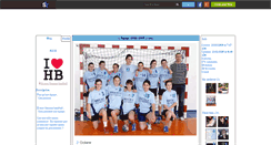 Desktop Screenshot of hyeres-feminin-handball.skyrock.com