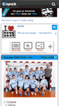 Mobile Screenshot of hyeres-feminin-handball.skyrock.com