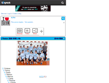 Tablet Screenshot of hyeres-feminin-handball.skyrock.com