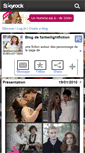 Mobile Screenshot of fantwilightfiction.skyrock.com