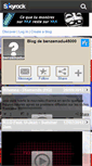 Mobile Screenshot of benzemadu45000.skyrock.com