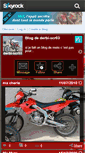 Mobile Screenshot of derbi-scr03.skyrock.com