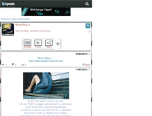 Tablet Screenshot of goodbyevergangenheit.skyrock.com