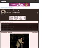 Tablet Screenshot of gavin-degraw-x.skyrock.com