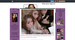 Desktop Screenshot of miley-source-officiel.skyrock.com