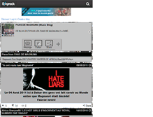 Tablet Screenshot of fansdemagnum4.skyrock.com