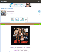 Tablet Screenshot of greys14anatomy.skyrock.com
