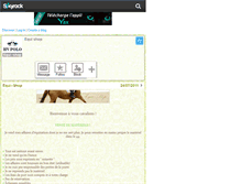 Tablet Screenshot of equi--shop.skyrock.com