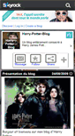 Mobile Screenshot of harry---potter---blog.skyrock.com