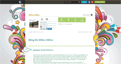 Desktop Screenshot of miles-miles.skyrock.com