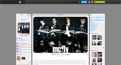 Desktop Screenshot of mcfly-tddh.skyrock.com