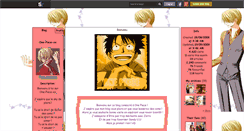 Desktop Screenshot of one-piece-xx.skyrock.com