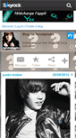 Mobile Screenshot of fandejbiebs.skyrock.com