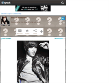 Tablet Screenshot of fandejbiebs.skyrock.com