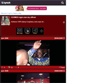 Tablet Screenshot of cosmosnightclub.skyrock.com