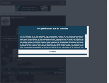 Tablet Screenshot of megadancetour.skyrock.com