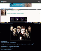 Tablet Screenshot of histoire-a-poudlard.skyrock.com