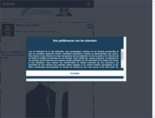 Tablet Screenshot of matthew-gray--gubler.skyrock.com