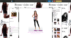 Desktop Screenshot of miley---news.skyrock.com