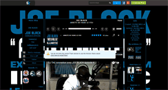 Desktop Screenshot of joeblack-officiel.skyrock.com